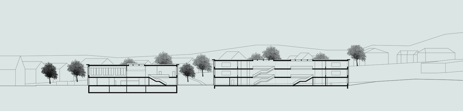 Einsiedeln - Schulhaus Herrenmatte - Schmid Schaerer Architekten Zürich