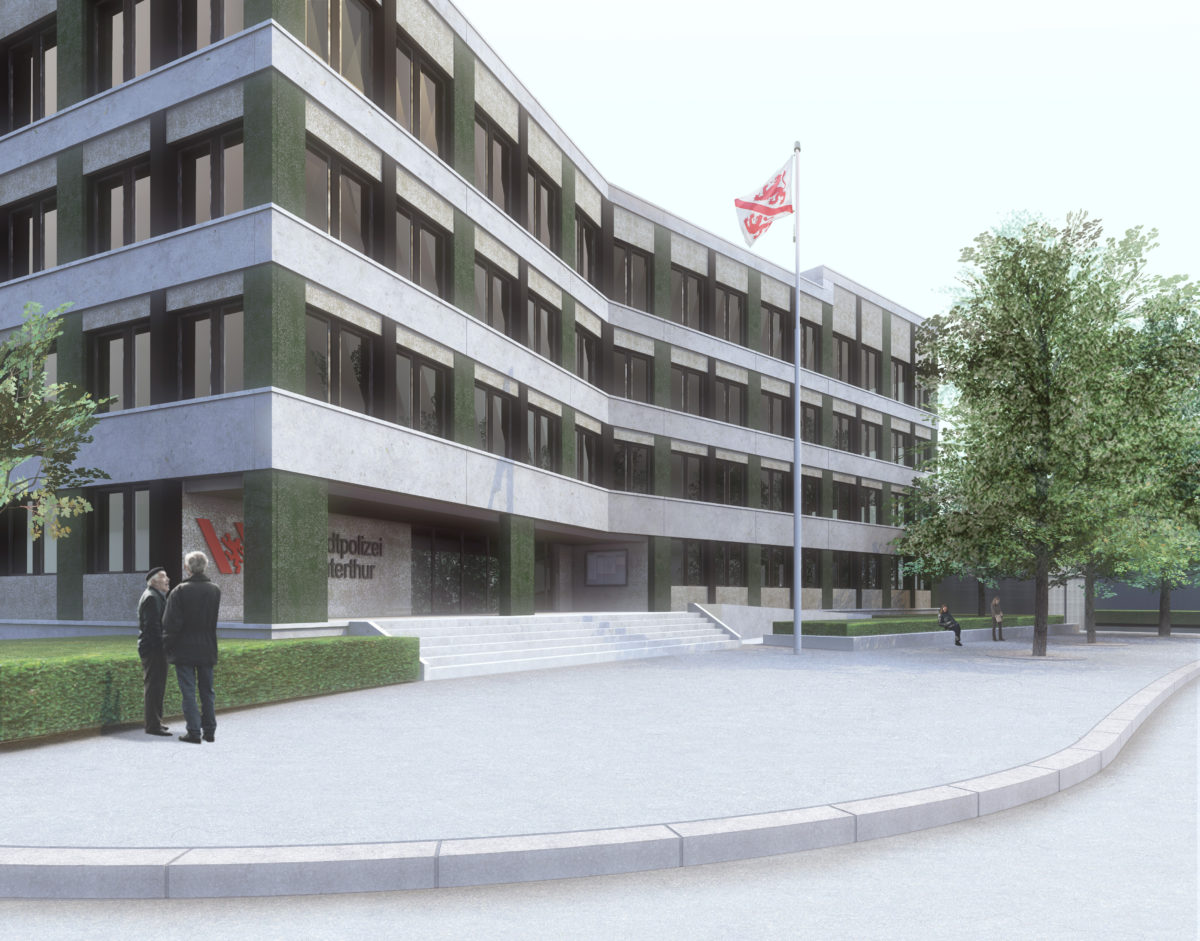 Winterthur - Neues Polizeihauptgebäude - Schmid Schaerer Architekten Zürich